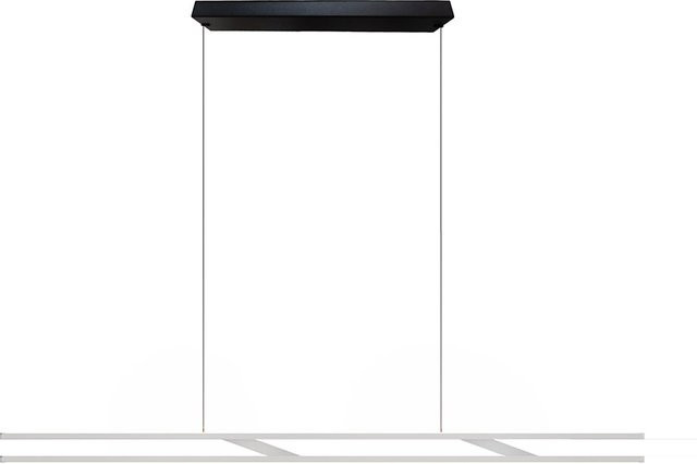 Oligo Linto HA LED-Pendelleuchte in Weiß matt mit schwarzem Baldachin, dimmbar und mit Tunable White (2200K - 5000K) via Casambi - Bild 1