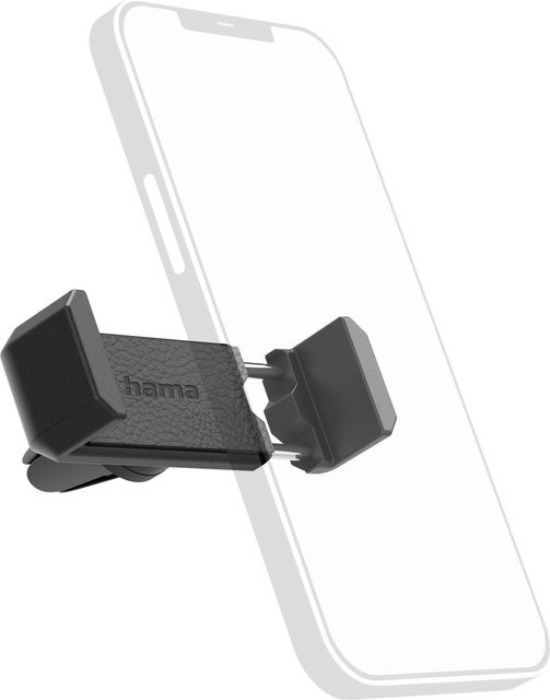 Hama Auto-Handyhalterung Compact für die Lüftung, 360 Grad drehbar, Universal, Schwarz - Bild 1