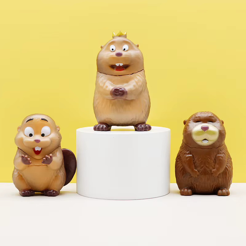 Bandai Disney Hoppers Beavers Transform Actionfiguren-Set, 8-teilig - Bild 2