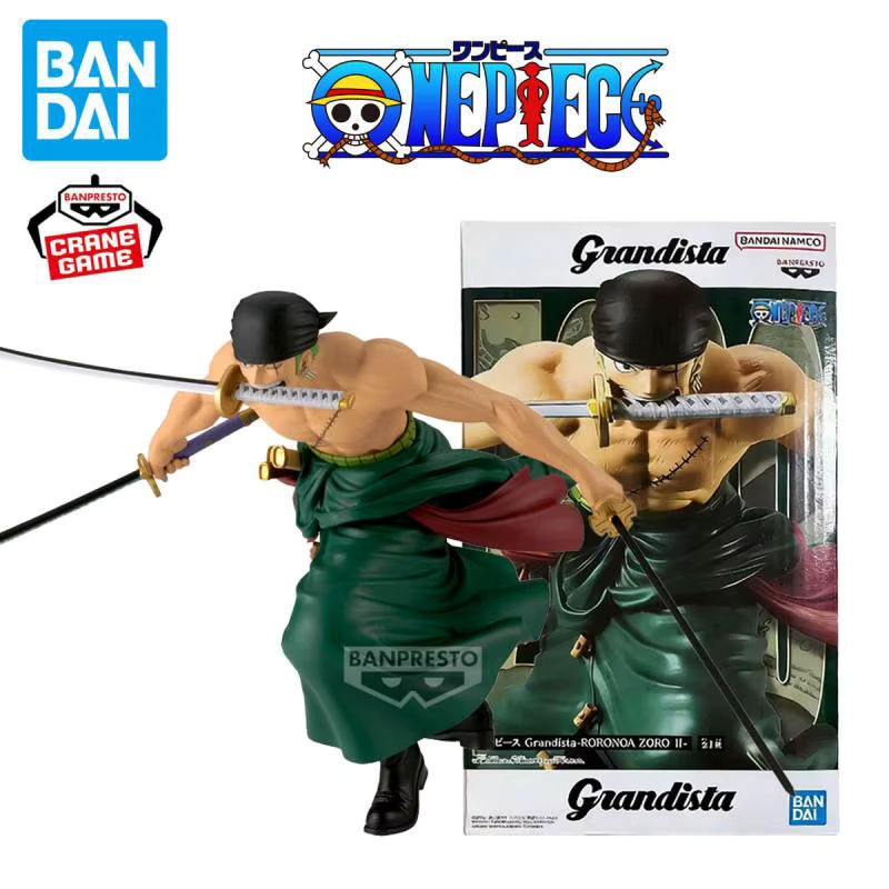 Bandai Banpresto One Piece Grandista Roronoa Zoro II Anime Sammlerfigur aus Kunststoff, mehrfarbig - Bild 7