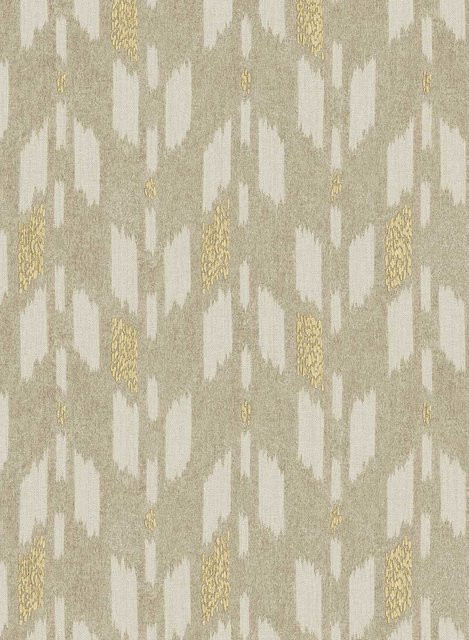 Eijffinger Tapete Solange 4 in Beige mit Ikat-Muster aus Vlies - Bild 1