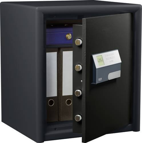 Burg-Wächter Sicherheitsschrank Combi-Line CL 440 E, schwarz, B/H/T: 49,5 x 56 x 44,5 cm - Bild 1