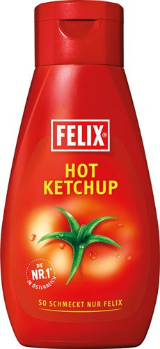 Felix Tomatenketchup Hot 450 g - Bild 1