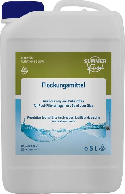 Summer Fun Flockungsmittel Gel Weiß Transparent 5 Liter - Bild 1