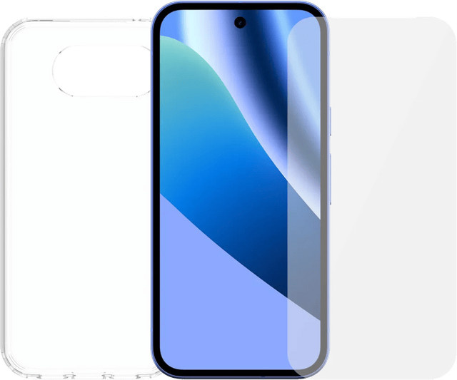 Google Pixel 10a 5G Smartphone Blau 256GB mit Basis-Zubehörset - Bild 1