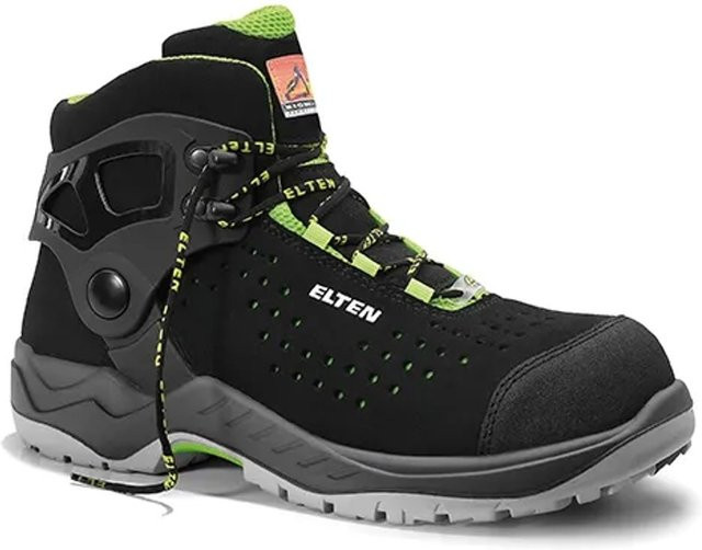 Elten Sicherheitsstiefel Tommaso Green Mid ESD S1P in Größe 43 - Bild 1