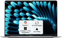 Geekom X16 Pro Notebook mit Intel Prozessor, 16 Zoll Display, 32 GB RAM, 1000 GB SSD, Silver Grey - Bild 1