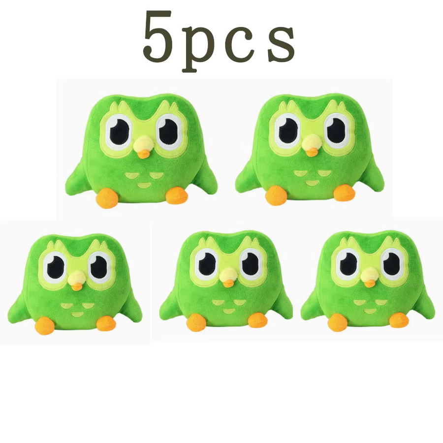Duolingo Duo Eulen-Plüschtier, Grün, Plüschfigur - Bild 2