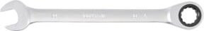 BGS Ratschenring-Maulschlüssel 6530 aus Chrom-Vanadium in Silber, SW 30 mm - Bild 1