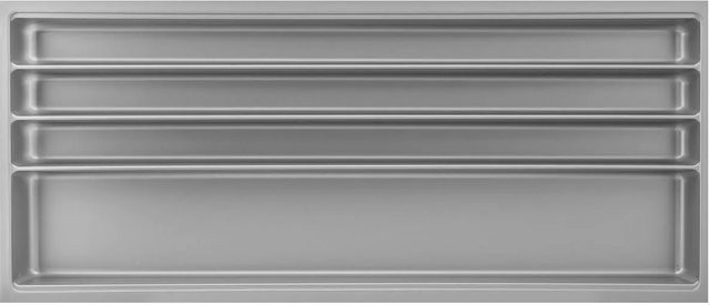 Agoform Besteckeinsatz-Set Scoop-2 mit Trenner aus Kunststoff in Silber, B/T/H: 47,4 x 11,16 x 5,9 cm - Bild 1