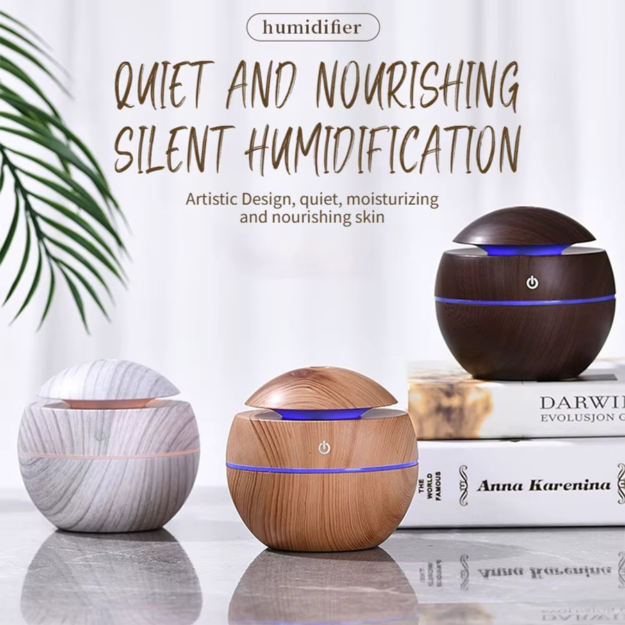 ARTOFUL Desktop Mini Ultraschall-Luftbefeuchter mit Aromatherapie und farbiger LED-Nachtbeleuchtung - Bild 2