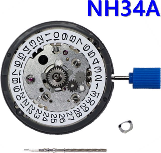 TMI Uhrwerk Automatik GMT, Weiß, Unisex - Bild 1