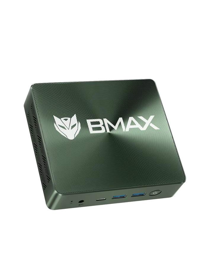 BMAX B6 Pro Mini-PC mit Intel Core i5-1030NG7, 16GB LPDDR4, 512GB NVMe SSD, WiFi und Bluetooth, Windows 11, kompakter Computer für Büro und Design - Bild 4