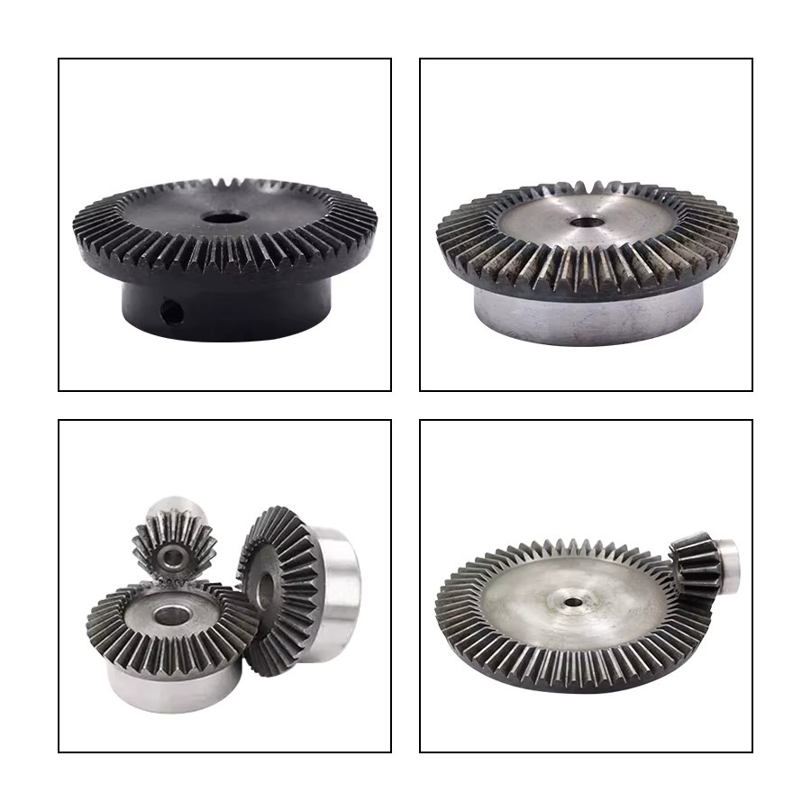 WRPT Kegelradgetriebe Set mit 90 Grad Winkel, 0,8 Modul, 1 Paar (20 Zähne und 30 Zähne), Übersetzungsverhältnis 1:1,5 - Bild 2