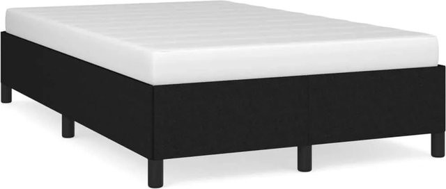 vidaXL Bettgestell modern in Schwarz mit Stoffbezug B/T/H: 120 x 200 x 35 cm - Bild 1