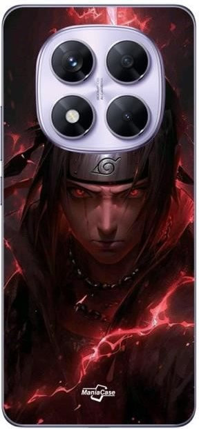 Xiaomi Redmi Note 14 Pro 5G Handyhülle Itachi Uchiha Anime 3D Fanart Maniacase in Multicolour - Bild 1