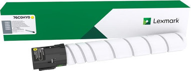 Lexmark Original Gelbe Tonerpatrone 76C0HY0 für Lexmark CS923DE, CX921DE, CX922DE, CX923DTE, CX923DXE, CX924DTE, CX924DXE mit 34000 Seiten Ergiebigkeit - Bild 1