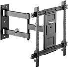LogiLink Full-Motion Wandhalterung für LCD-TV und gekrümmte LCD-TVs in Schwarz, geeignet für Bildschirmgrößen von 81,3 bis 177,8 cm (32-70 Zoll) mit VESA 200 x 100 mm - Bild 1