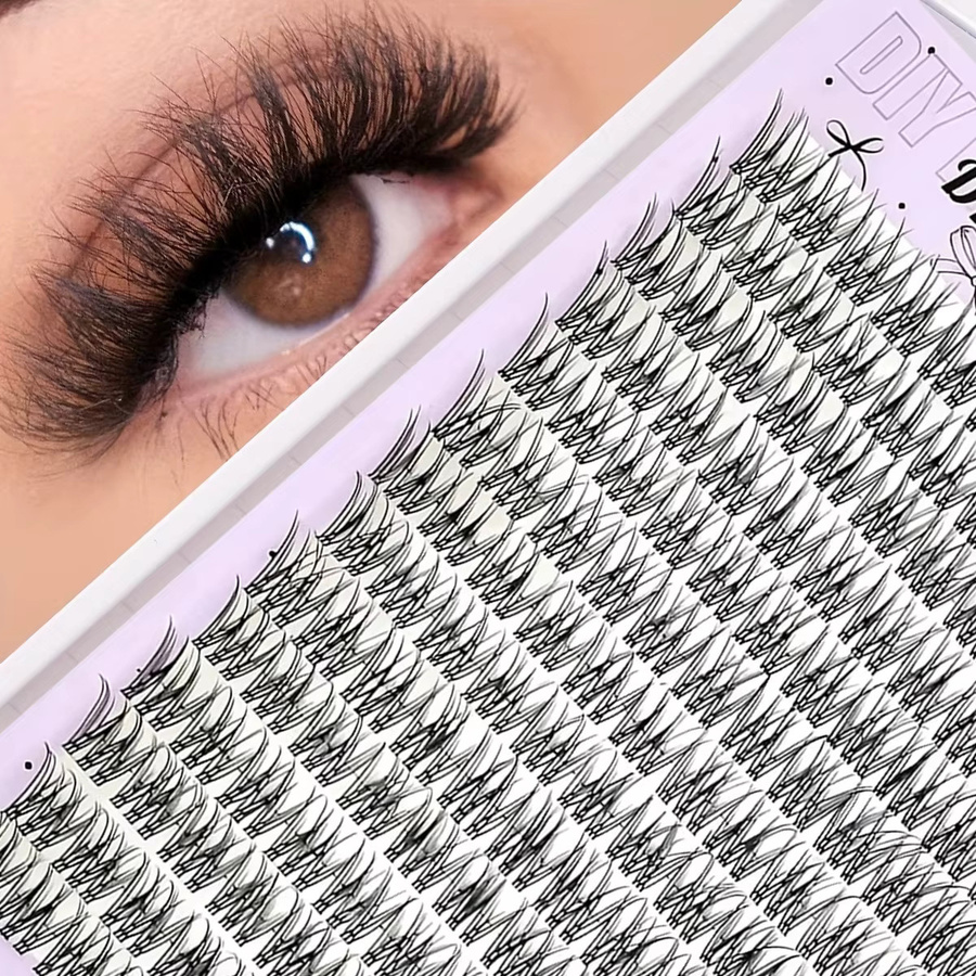 LIMEIKAI Wimpernverlängerungsset, 168-teilig, Black, Unisex - Bild 2