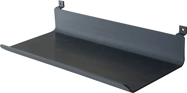 FN Acustico Ablage aus Stahl, Schwarz matt, B: 31,9 cm, T: 15,0 cm, H: 6,15 cm - Bild 1