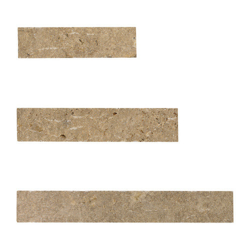 WOHNRAUSCH Wandverblender Keona Brown aus Travertin in Braun Beige, 0,5 m² - Bild 2