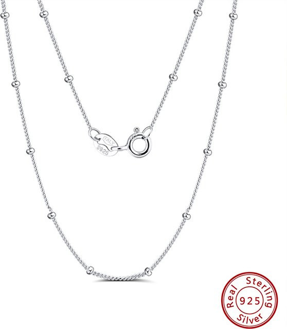 ORSA JEWELS Halskette 925 Silber, Perle, 40 cm - Bild 1