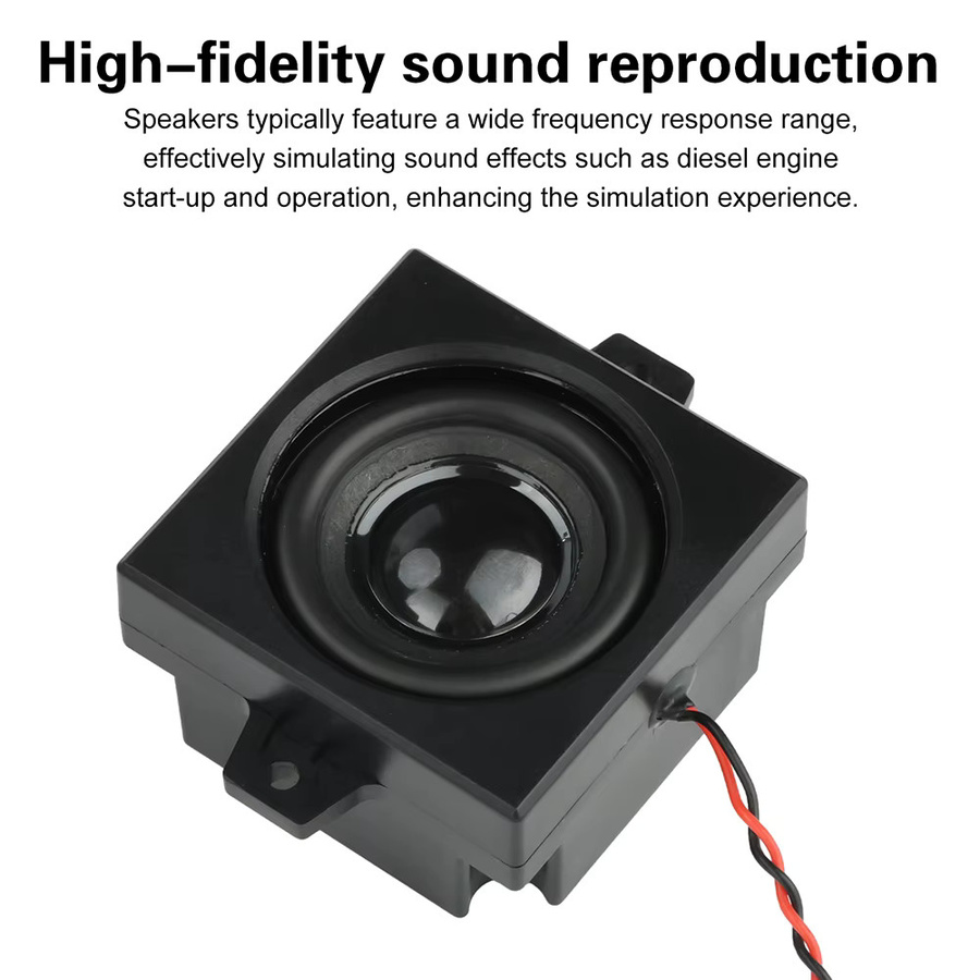 diymore RC Dieselmotor Soundmodul, Simulation 5W Lautsprecher, ferngesteuert - Bild 3