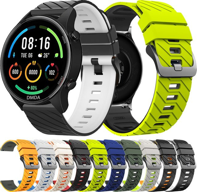 Xiaomi Uhrenarmband Silikon, 22 mm - Bild 1