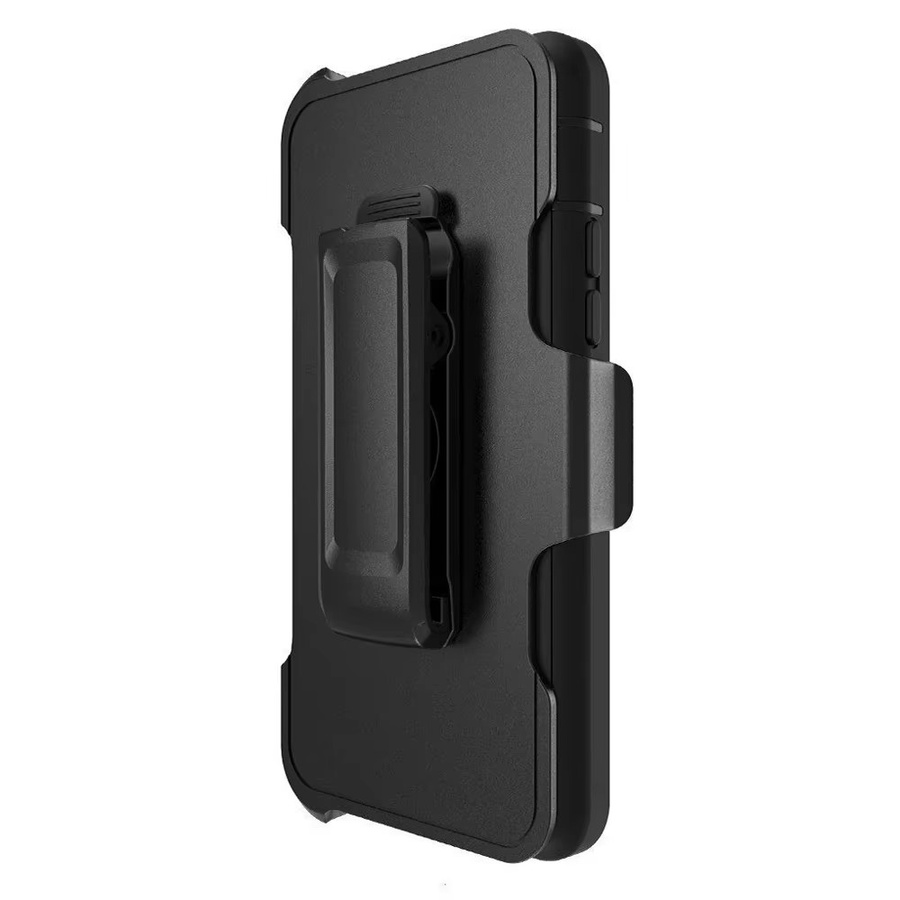 Ott-Box 3-in-1 Panzer-Schutzhülle Heavy-Duty Militär-Grade mit Gürtelclip für iPhone 17 Pro Max, 16 Air, 15, 14, 13, 12, 11 in Schwarz oder Blau - Bild 4