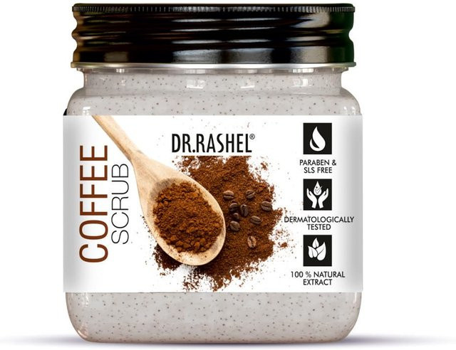 Dr. Rashel Kaffee-Peeling Gesicht & Körper, Gel mit Vitamin C, 380 ml - Bild 1