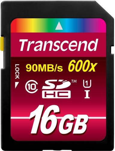 Transcend Ultimate SDHC Industrial Speicherkarte 16GB Class 10 UHS-I - Bild 1