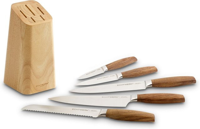 ECHTWERK Küchenmesser Set CLASSIC EDITION 6-teilig in Silber - Bild 1