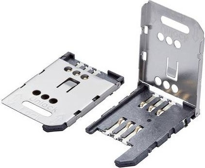Molex SIM-Karten-Slot in Silber mit 2,54 mm Rastermaß (473882001) - Bild 1