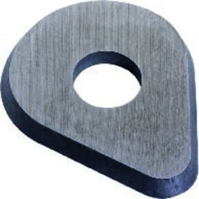 Bahco Schaberklinge HM Birnenform in Silber mit Keramikbeschichtung - Bild 2