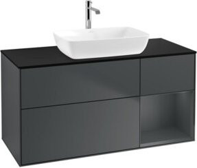V&B Waschtischunterschrank Finion in Lackausführung, Breite: 120 cm, Tiefe: 50,1 cm, Höhe: 50,1 cm - Bild 1
