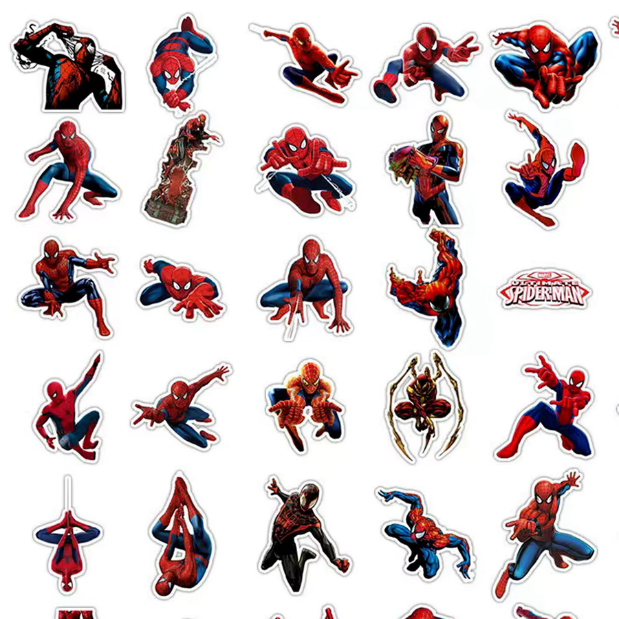 Bandai Marvel Spiderman Actionfiguren, Helden-Charaktermodell, Bunt / Mehrfarbig, Zubehör - Bild 3