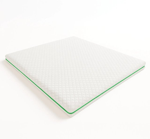 The White Stone Matratzentopper Memory Foam Breeze in Weiß, 9 Zonen, kühlend und hypoallergen, Höhe: 5 cm, B/T: 160 x 190 cm - Bild 1