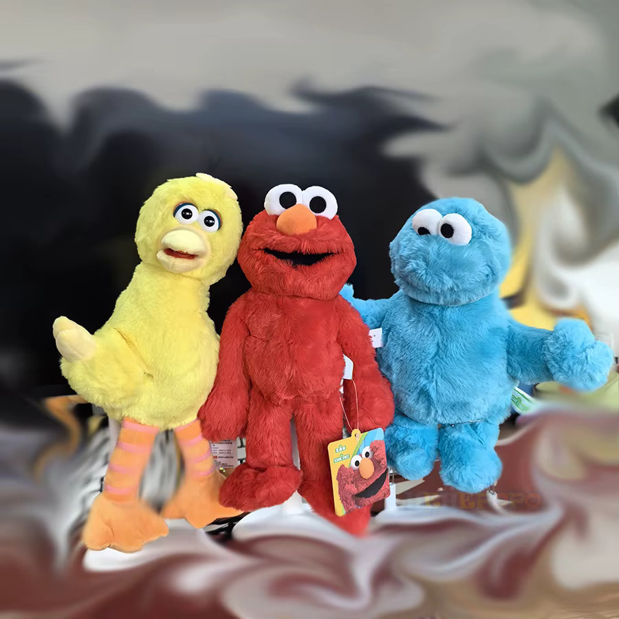 Sesame Street Plüschpuppen, Set, Bunt / Mehrfarbig - Bild 4