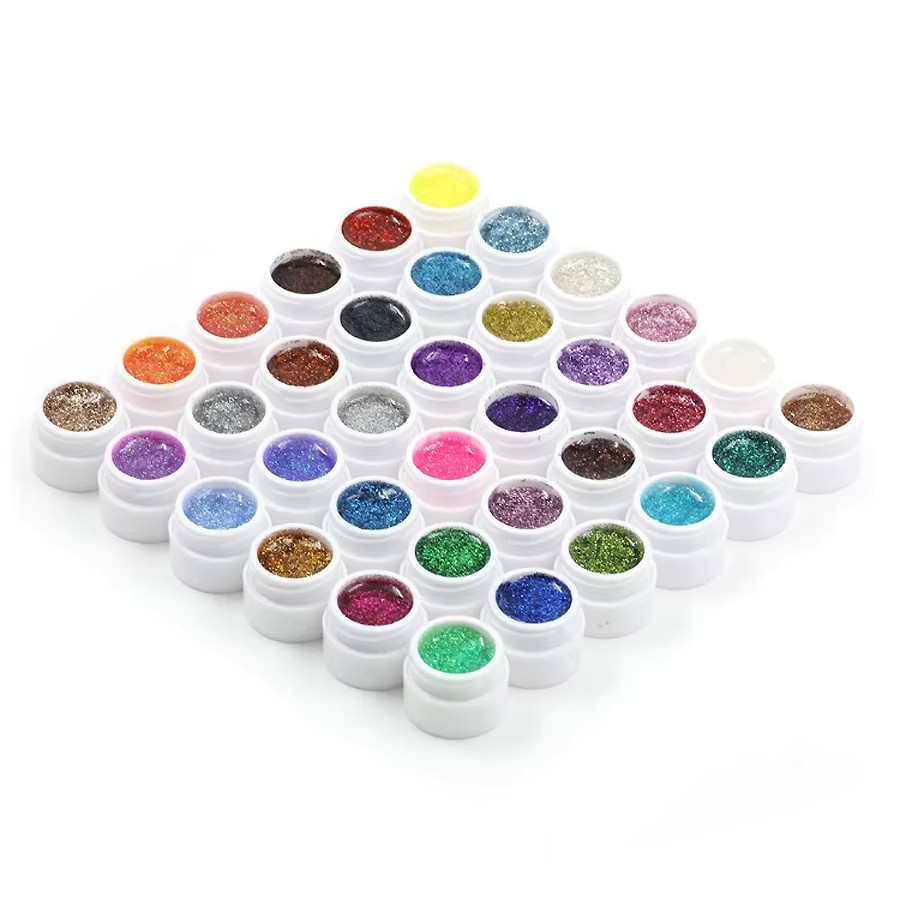 Art lalic UV-Gel Maniküre-Set, 36 Farben, glitzernd - Bild 3