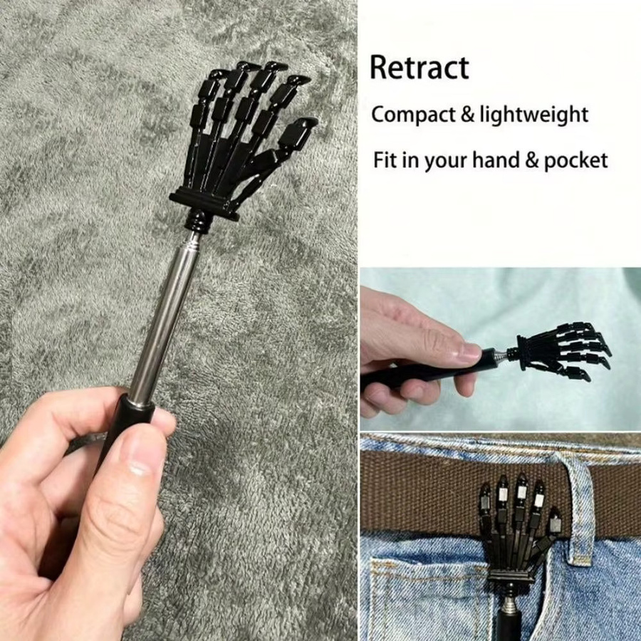 DUTRIEUX Handmassagegerät, Teleskop-Massagegerät aus Edelstahl - Bild 2