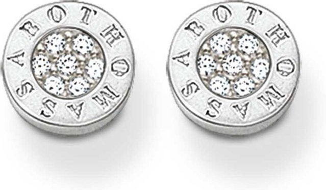 Thomas Sabo Ohrringe, 925 Silber, Zirkonia, Damen - Bild 1