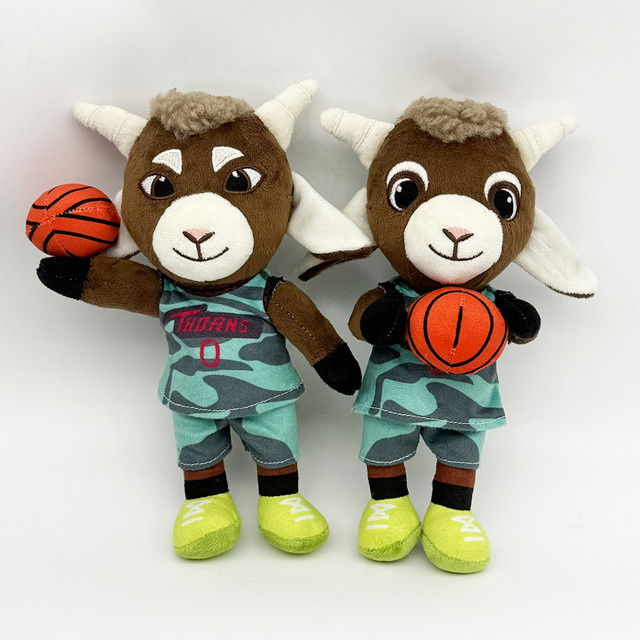 Bandai Film-Ziege mit Basketball, Plüschtier, 24cm - Bild 1