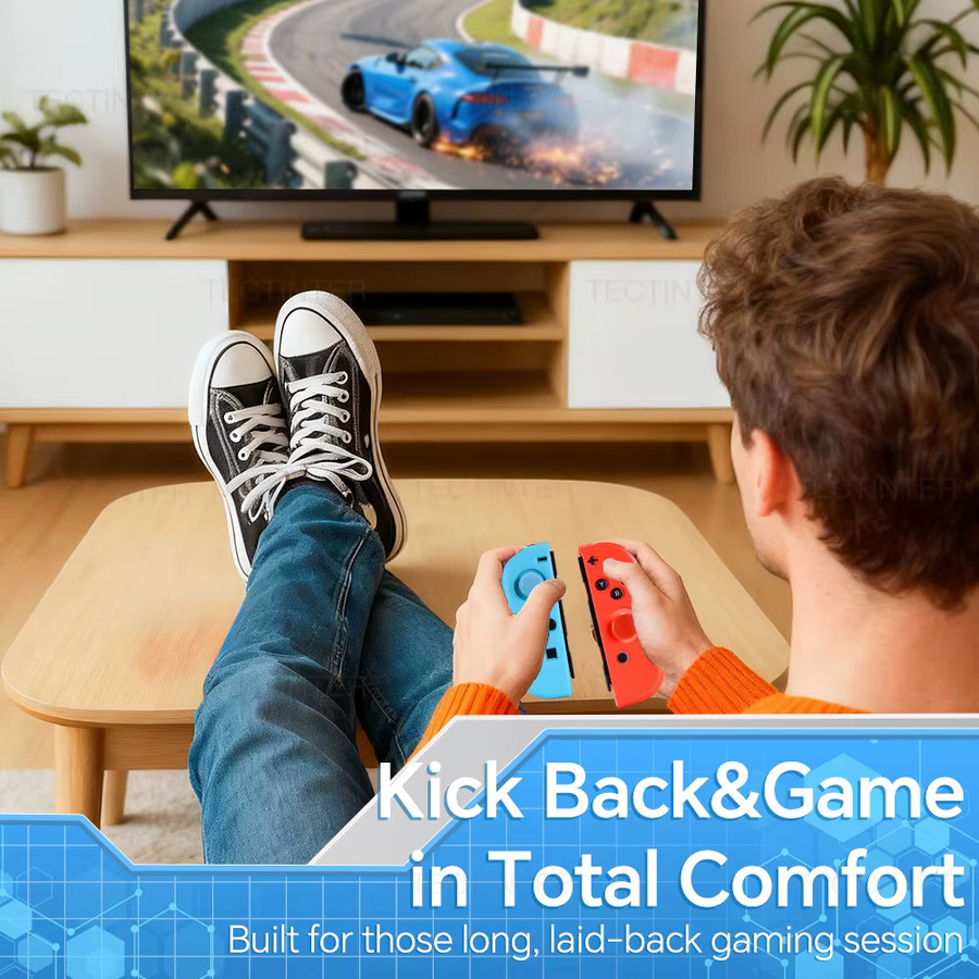 TECTINTER Silikon-Schutzhülle für Nintendo Switch Joystick-Controller und Thumbstick-Kappe - Bild 5