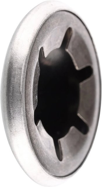 Wagner Verschlusskappen für Achsen 2er Set aus verzinktem Stahl in Silber Durchmesser: 2 cm - Bild 1