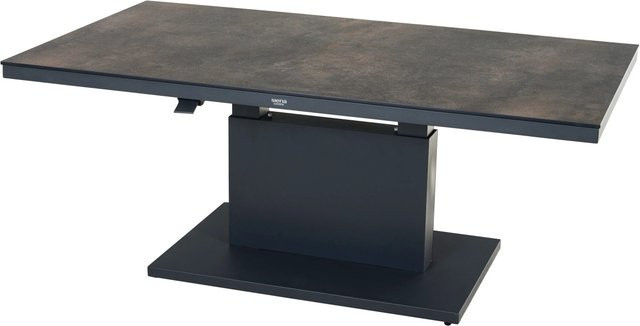 Siena Garden Gartentisch Talina Rechteckig HPL Titan Anthrazit Matt B/T: 160 x 90 cm - Bild 1