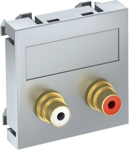 OBO Bettermann Abdeckung Multimediaträger aus Aluminium in Silber, B/H/T: 45 x 45 x 0,9 cm - Bild 1
