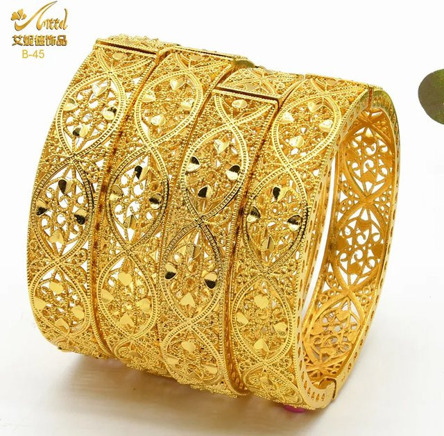 ANIID Armreifen, vergoldet, Damen - Bild 1