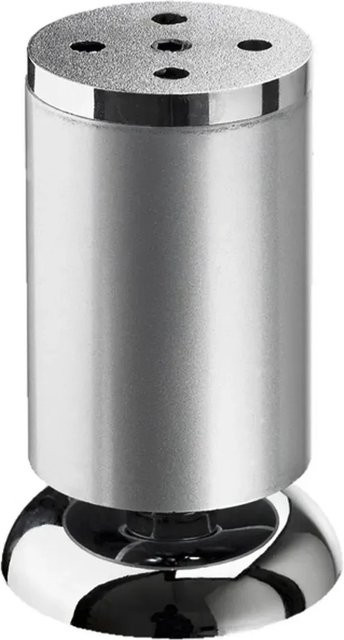 Hettich Möbelfuß in Chrom matt mit Durchmesser: 50 mm und Höhe: 100 mm - Bild 1