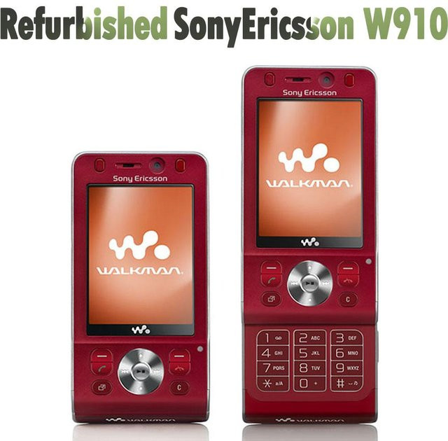 Generalüberholtes Sony Ericsson W910 3G Mobiltelefon in Schwarz - Bild 1