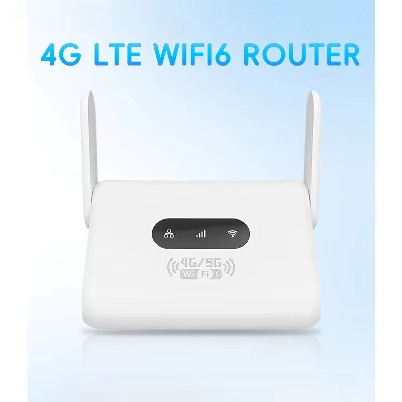 Q30 Smart CPE WiFi 6 Router 4G/5G Drahtloser Hotspot mit Hochleistungsantennen in Weiß - Bild 3